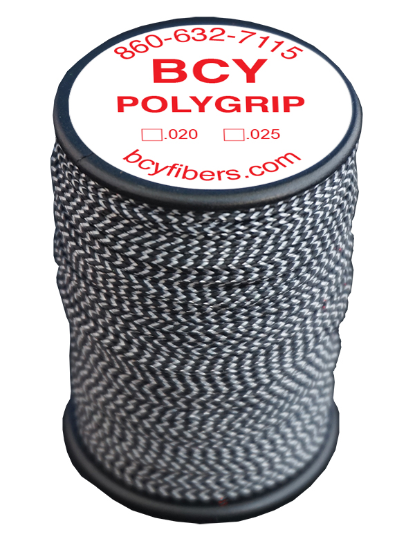 BCY .025-60YD SPOOL Poly Grip #2 Braided 60 Yards .025" Bow String 