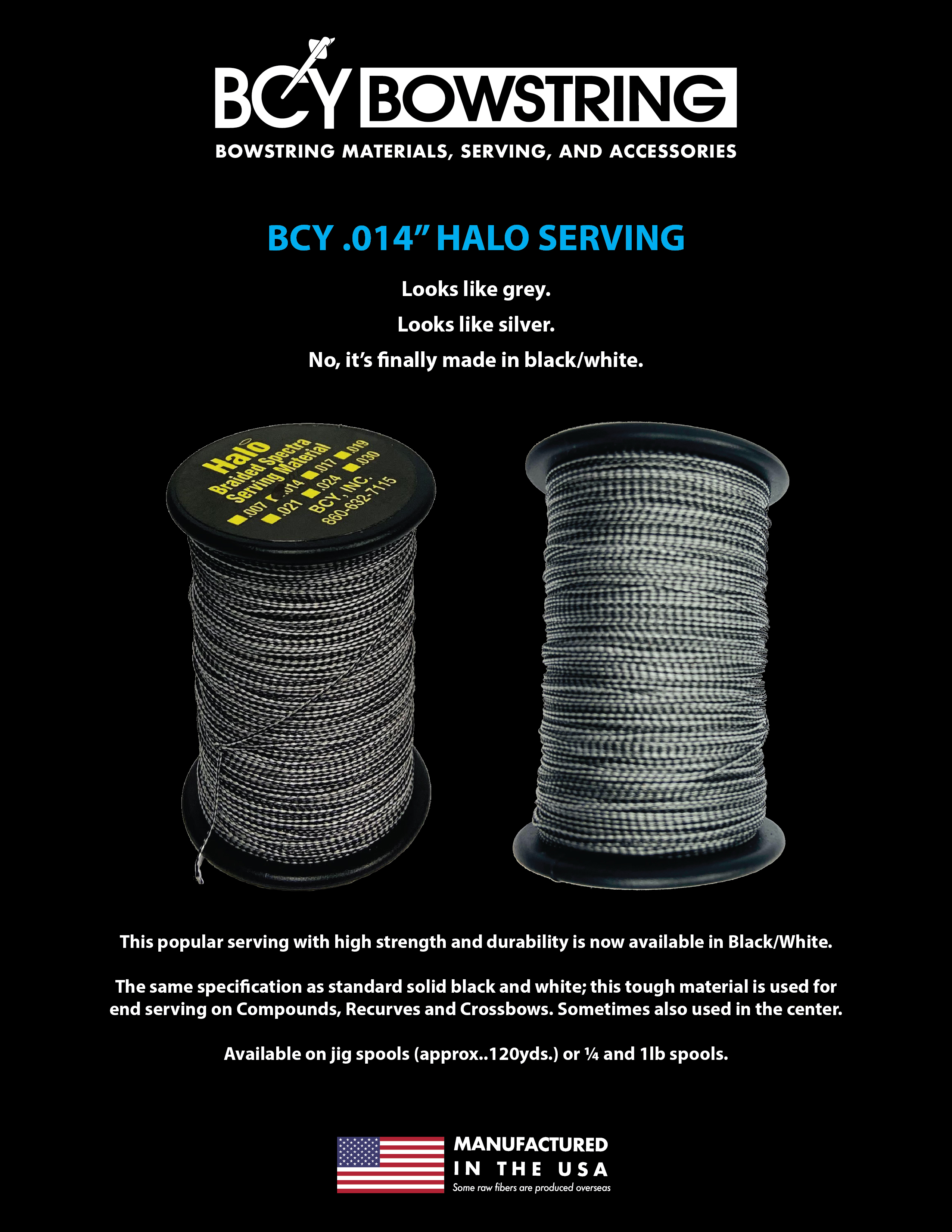 Halo Serving Material 014 in Black and White
